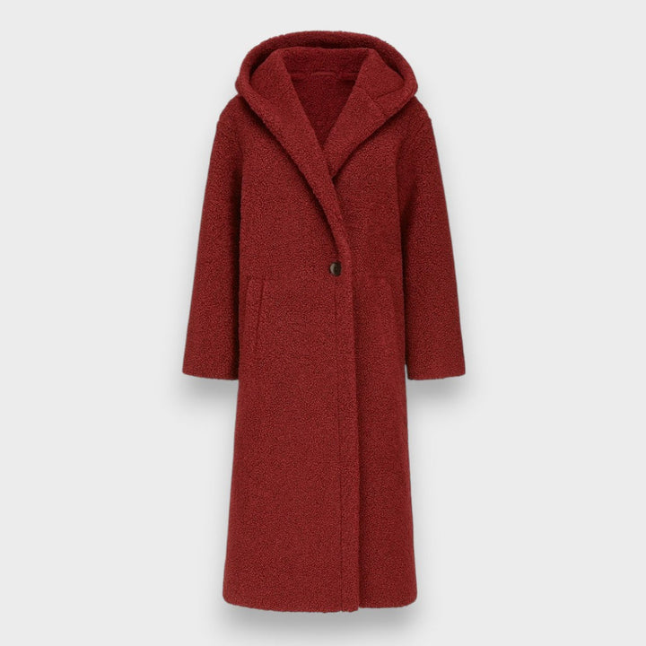 Siobhán - Long Hooded Teddy Coat