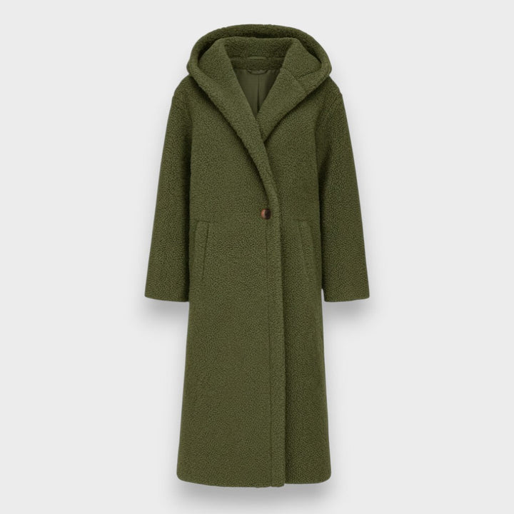 Siobhán - Long Hooded Teddy Coat