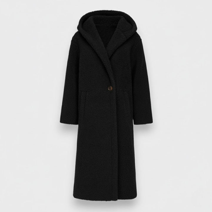 Siobhán - Long Hooded Teddy Coat