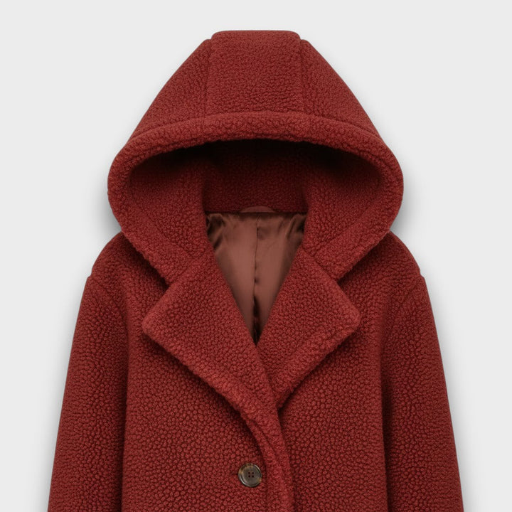 Siobhán - Long Hooded Teddy Coat