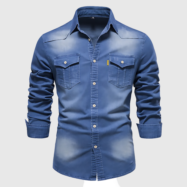 Ronan – Cotton Denim Shirt