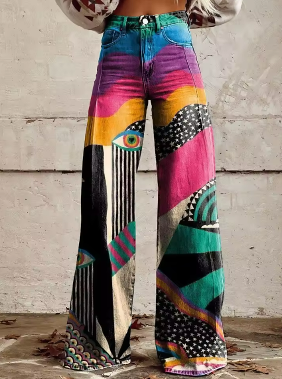 Maja - Elegant Boho Trousers