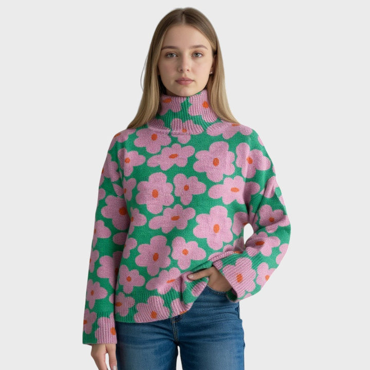 Caoimhe | Floral Print Pullover