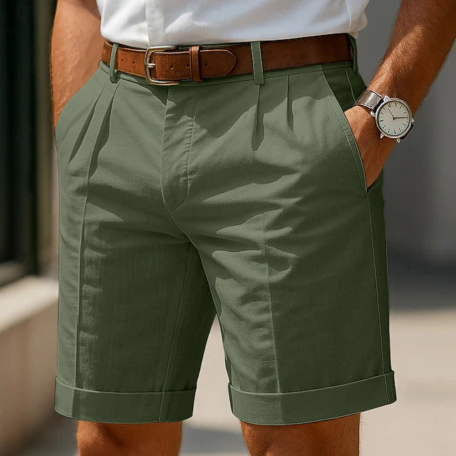 Cian - Pleated Summer Shorts